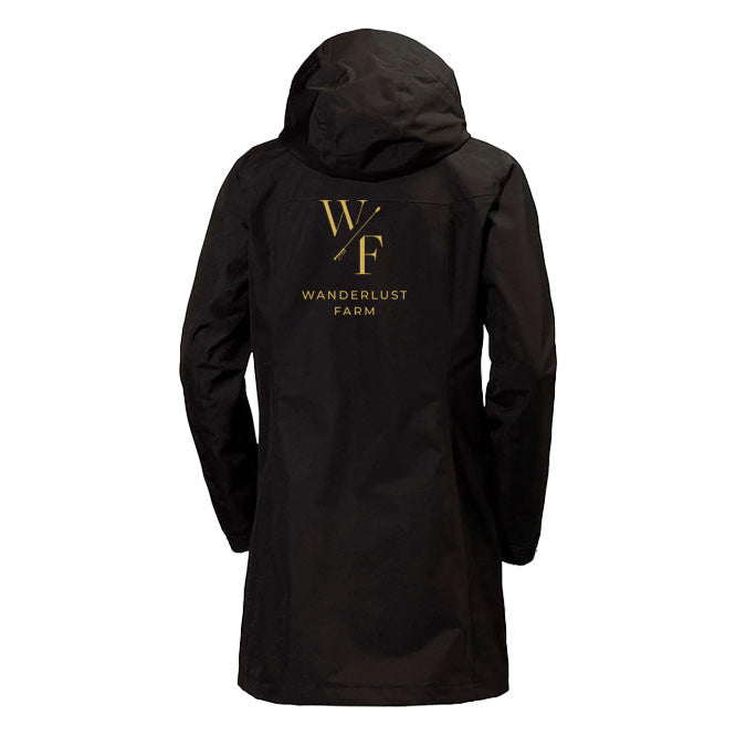 Wanderlust Farm Women's Helly Hansen Long Aden Rain Jacket