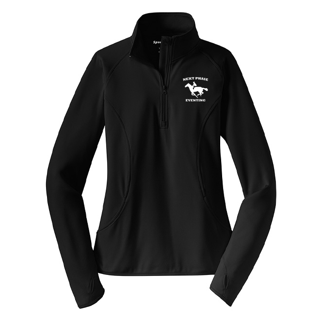 Next Phase Eventing Women's Sport-Tek Stretch 1/4 Zip Pullover
