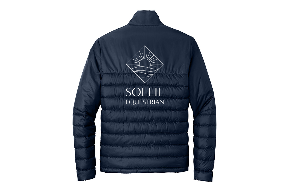 Soleil Equestrian Men's Eddie Bauer Quilted Puffy Jacket