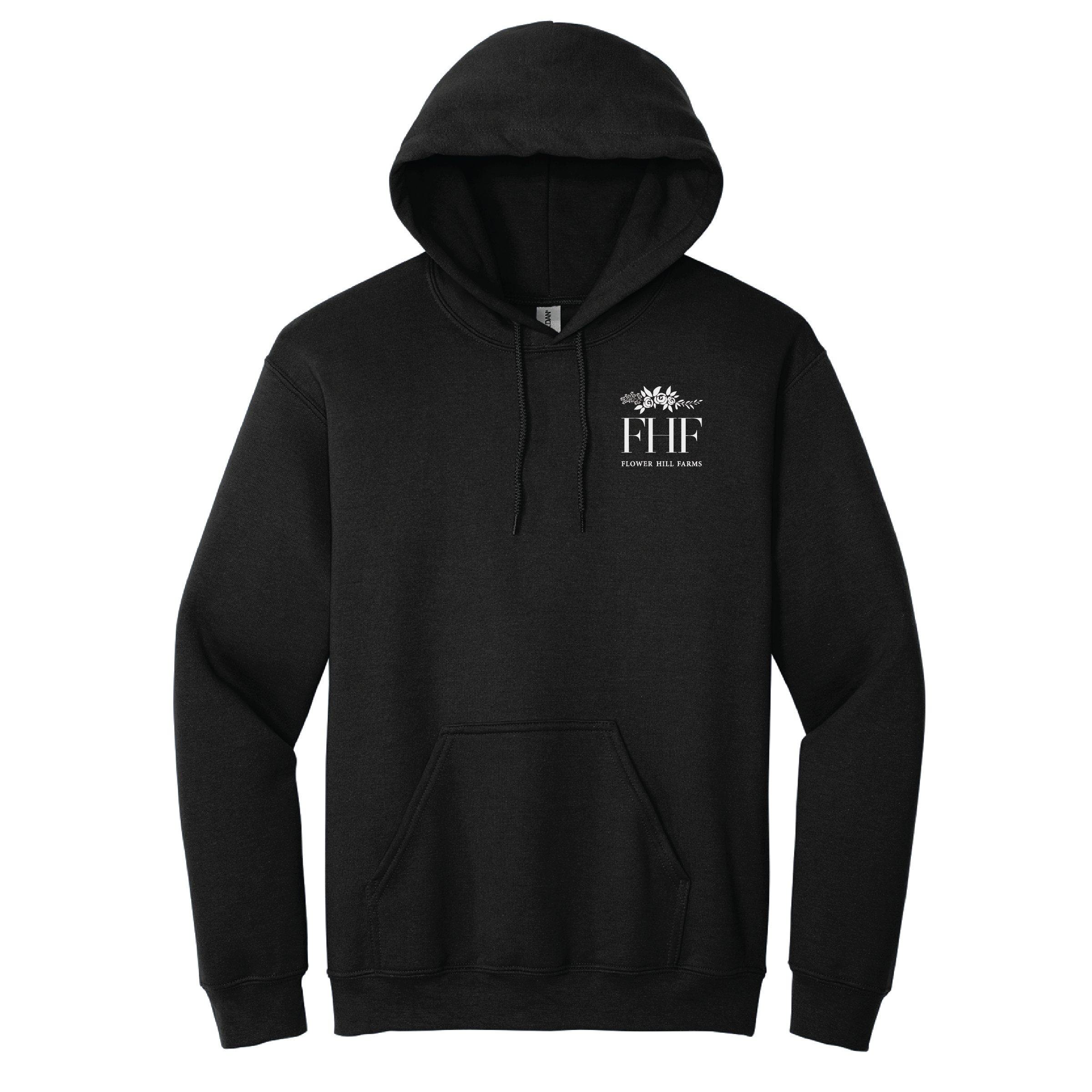 Flower Hill Farms Unisex Pullover Hooded Sweatshirt