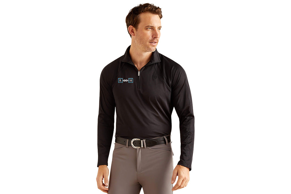 Riffle Hitch Men's Ariat Sunstopper 1/4 Zip Baselayer