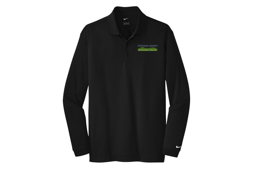 Sonoma Marin Vet Men's Nike Long Sleeve Stretch Dri-FIT Polo
