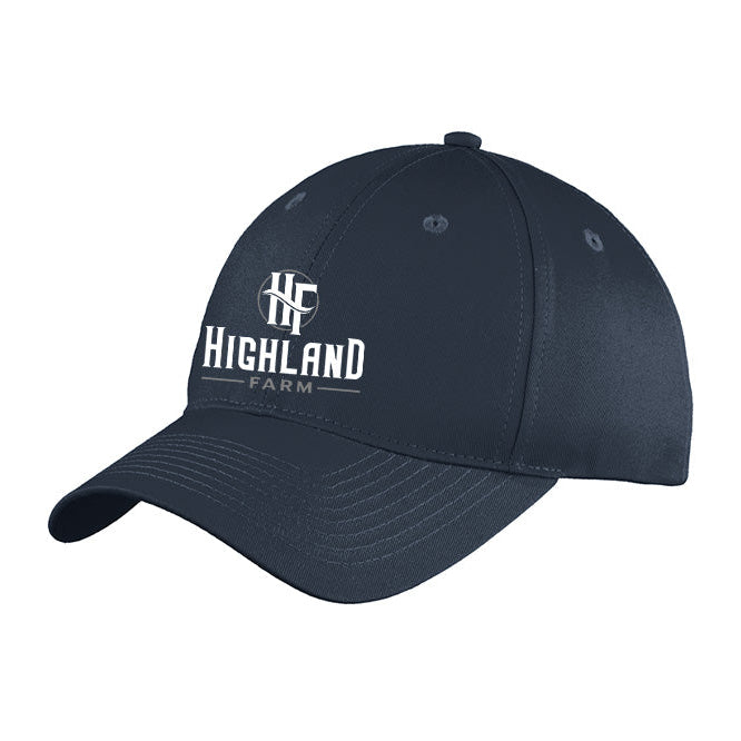Highland Farm Youth Port Authority Twill Cap