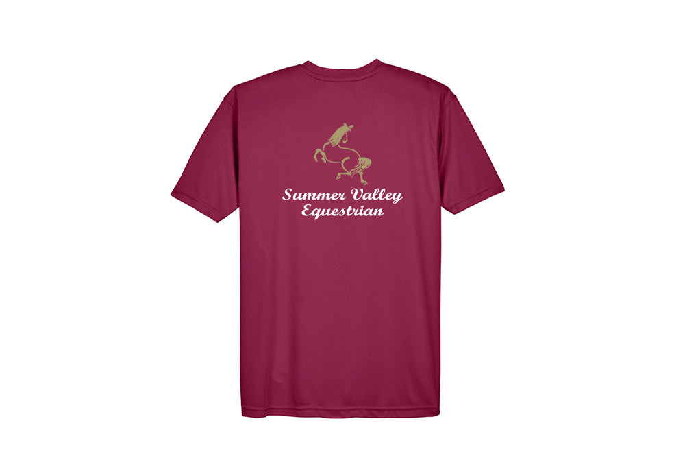 Summer Valley Equestrian Men's Cool & Dry Sport Performance Tee