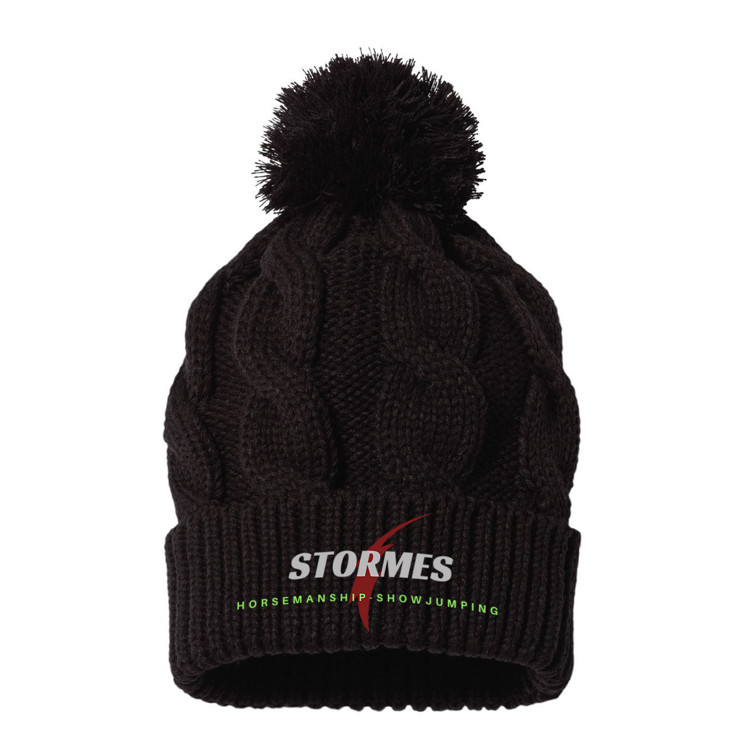 Stormes Showjumping Chunk Twist Cuffed Beanie