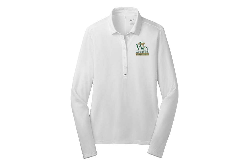 Woodside Women's Nike Tech Dri-FIT Long Sleeve Polo