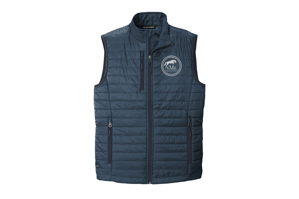 Silver Mesquite Equestrian Men's Port Authority Packable Puffy Vest