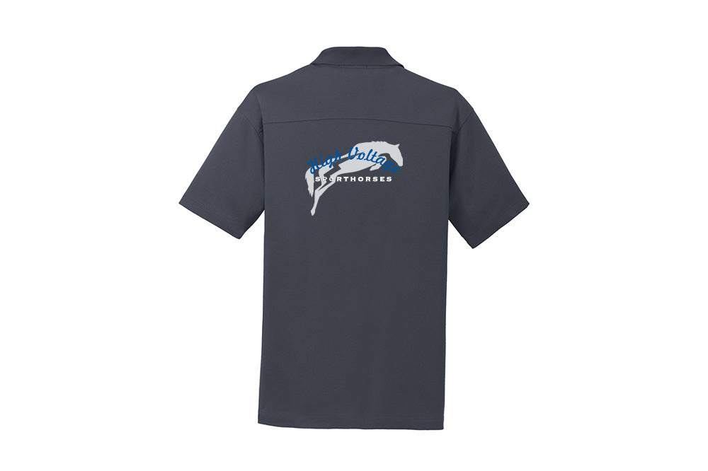 High Voltage Youth Sport-Tek PosiCharge Racer Mesh Polo