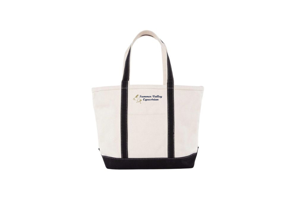 Summer Valley CB Station Medium Canvas Tote