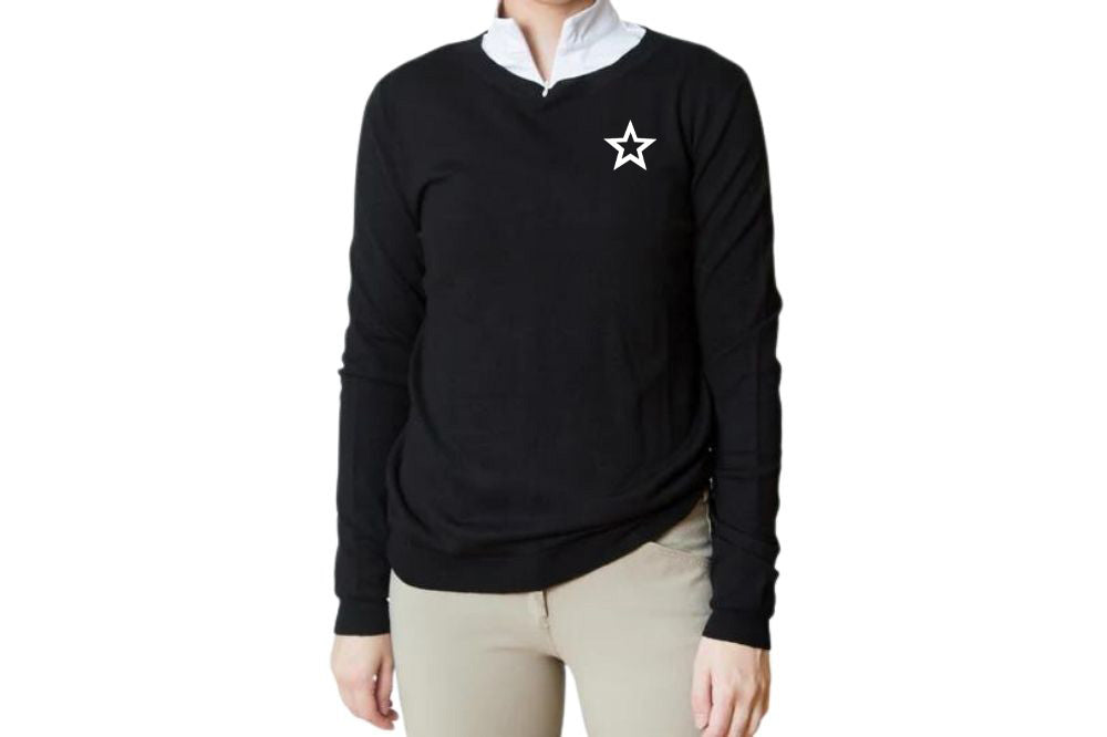 Elvenstar Women's TKEQ Essential Crewneck Sweater
