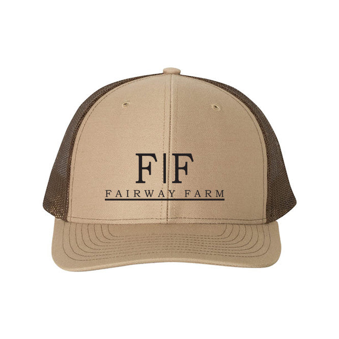 Fairway Farm Snapback Trucker Cap