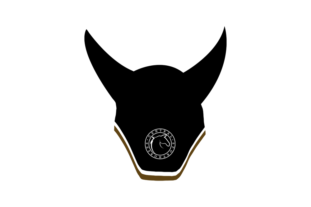 Central Sporthorses Talisman Square Front Jumping Bonnet with Logo