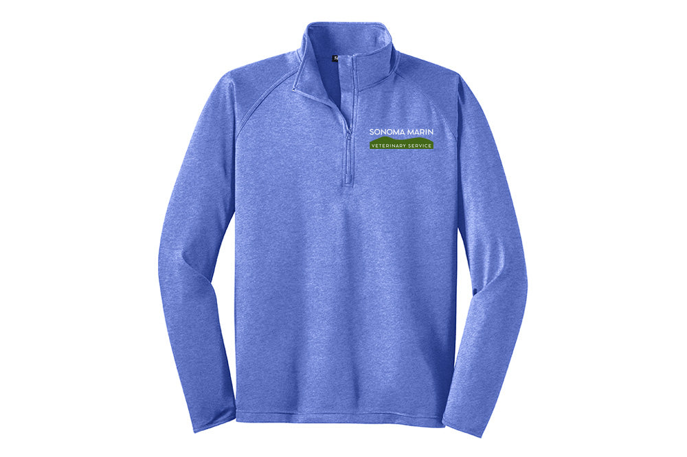 Sonoma Marin Vet Men's Sport-Tek Sport-Wick Stretch 1/4 Zip Pullover