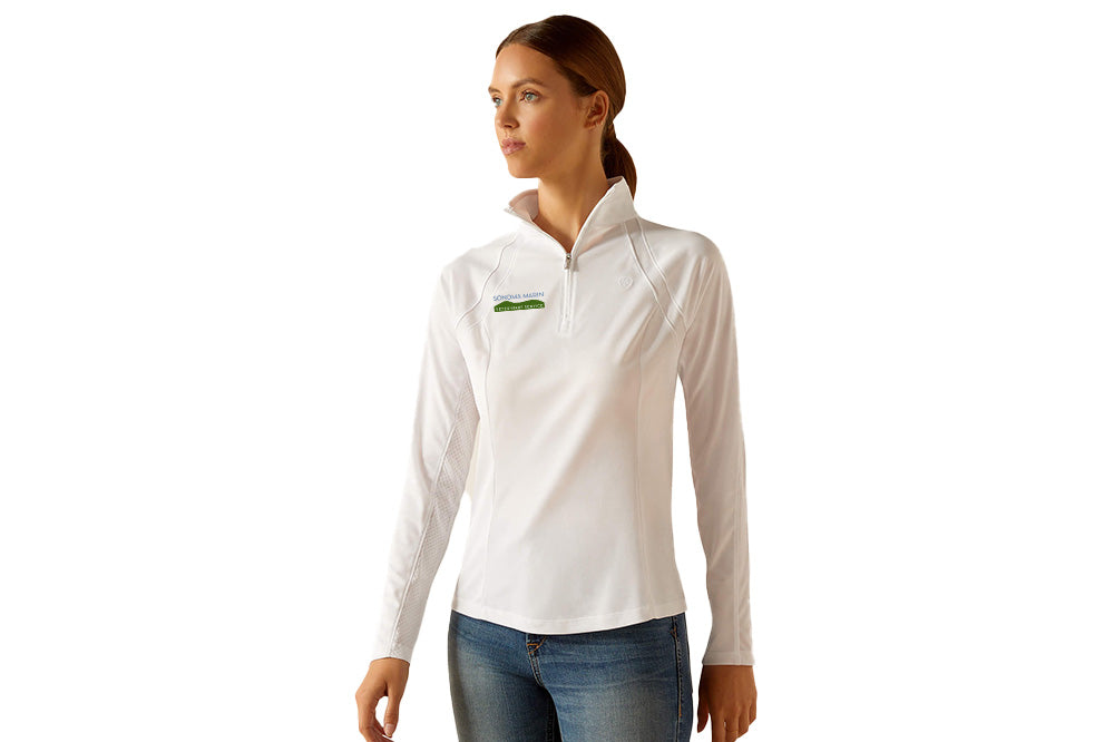 Sonoma Marin Vet Women's Ariat Sunstopper 1/4 Zip Baselayer