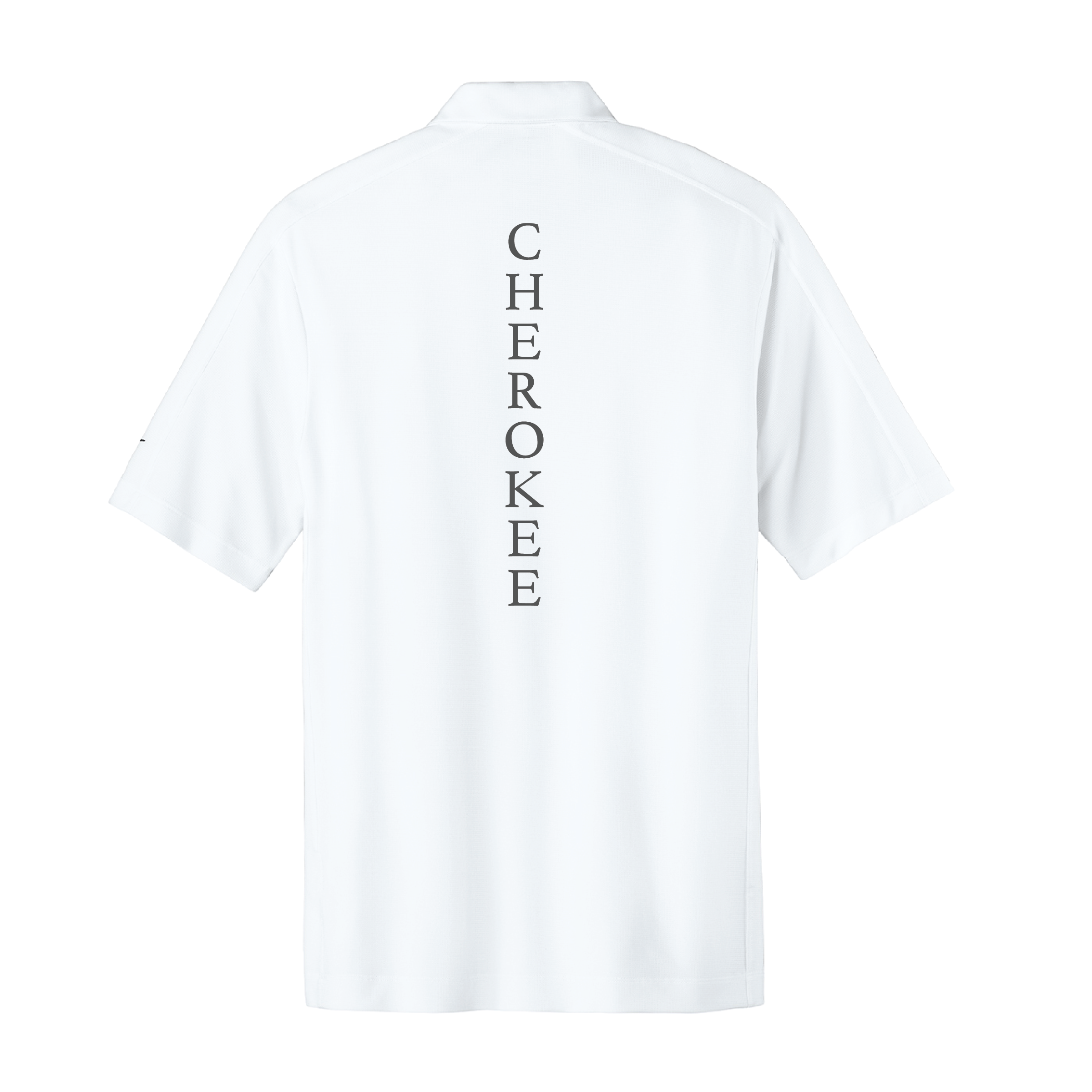 Cherokee Show Horses Men's Nike Tech Sport Dri-FIT Polo with Back Design
