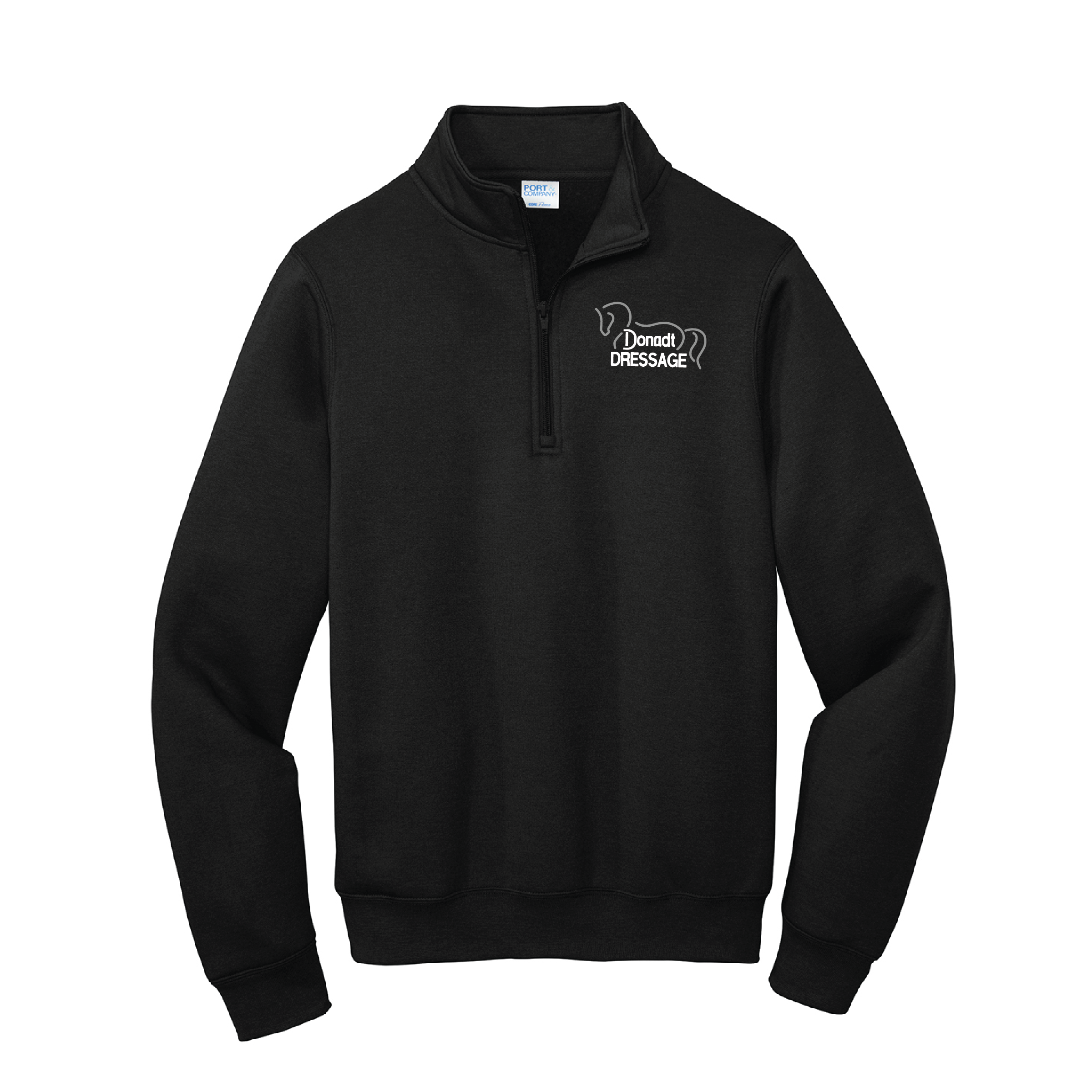 Donadt Dressage Men's Port & Company Fleece 1/4 Zip Pullover