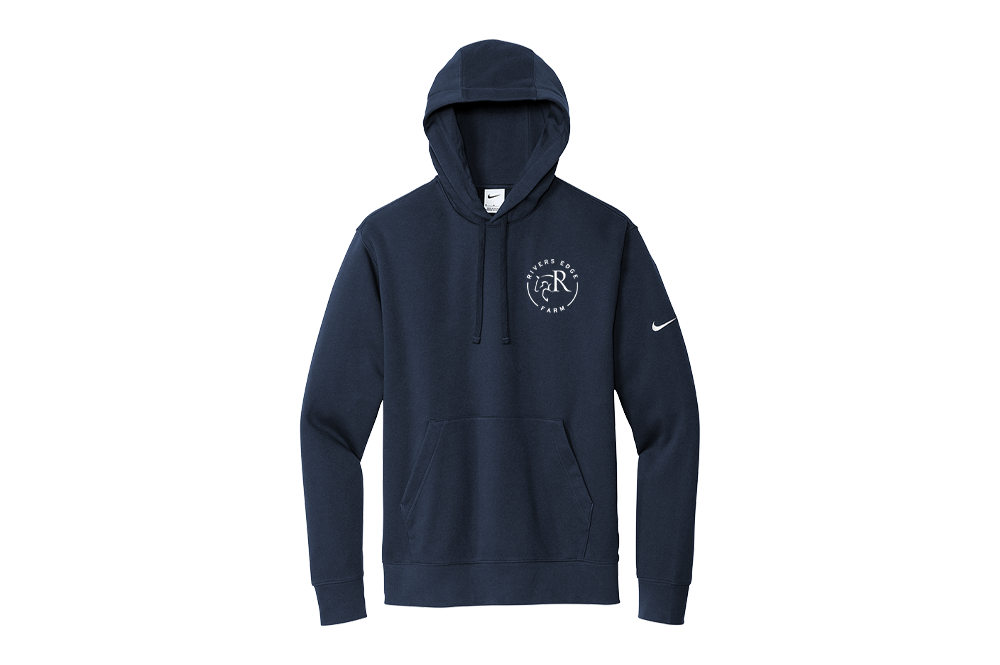 Rivers Edge Farm Men's Nike Club Fleece Pullover Hooded Sweatshirt