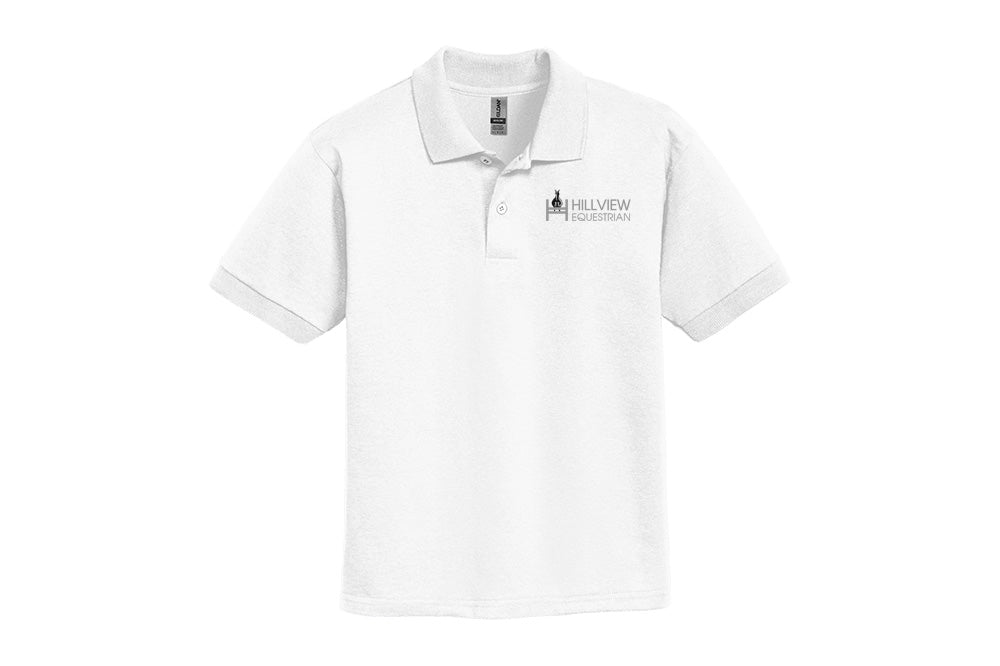Hillview Youth Jersey Knit Sport Polo