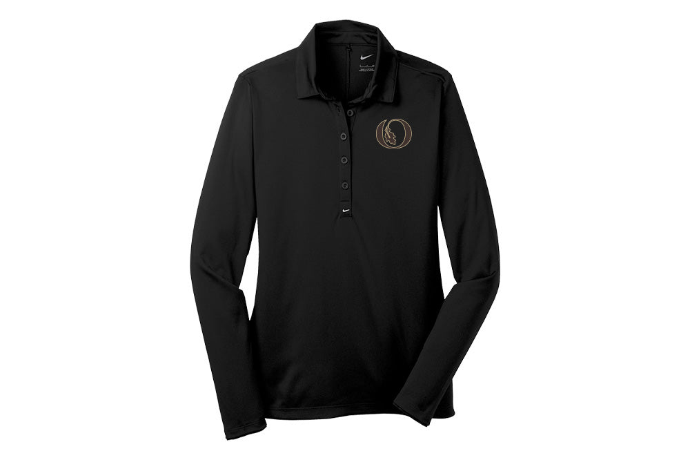 Oakwood Women's Nike Tech Dri-FIT Long Sleeve Polo