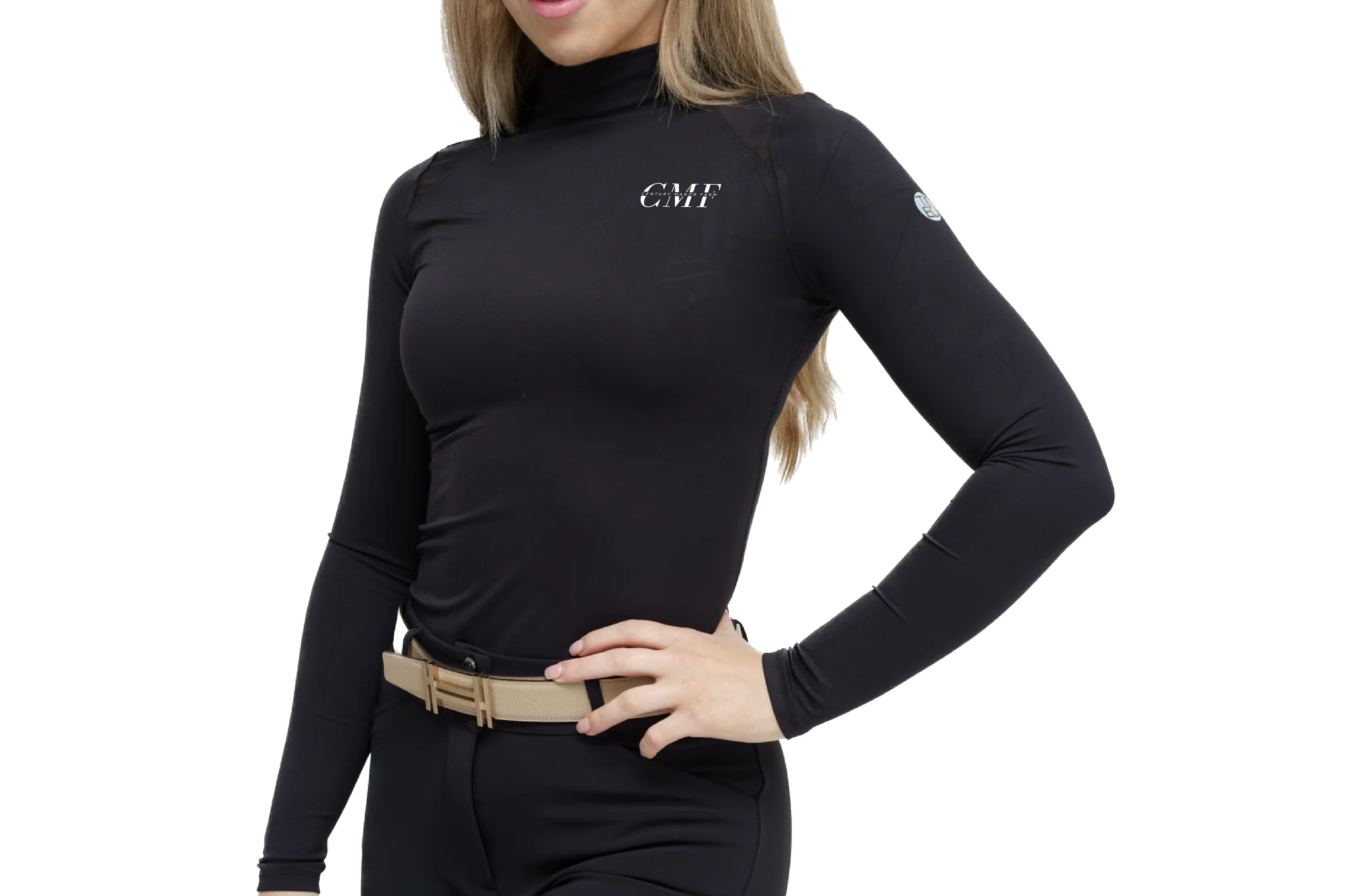 Century Manor Farm Women's TKEQ 'Chloe' High Collar Technical Top