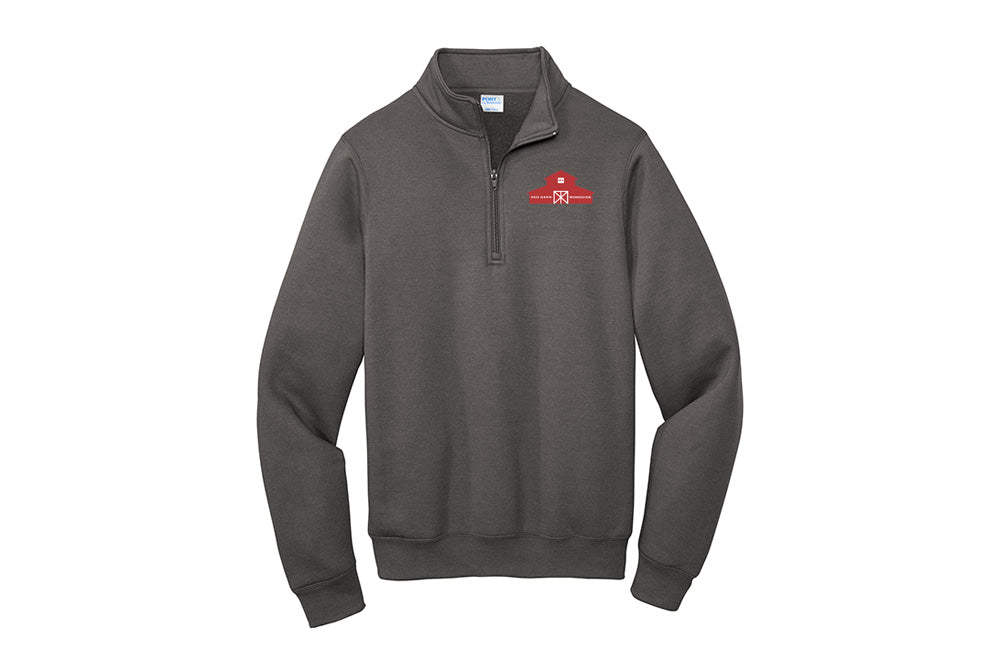 Red Barn IEA Men's Port & Company Fleece 1/4 Zip Pullover