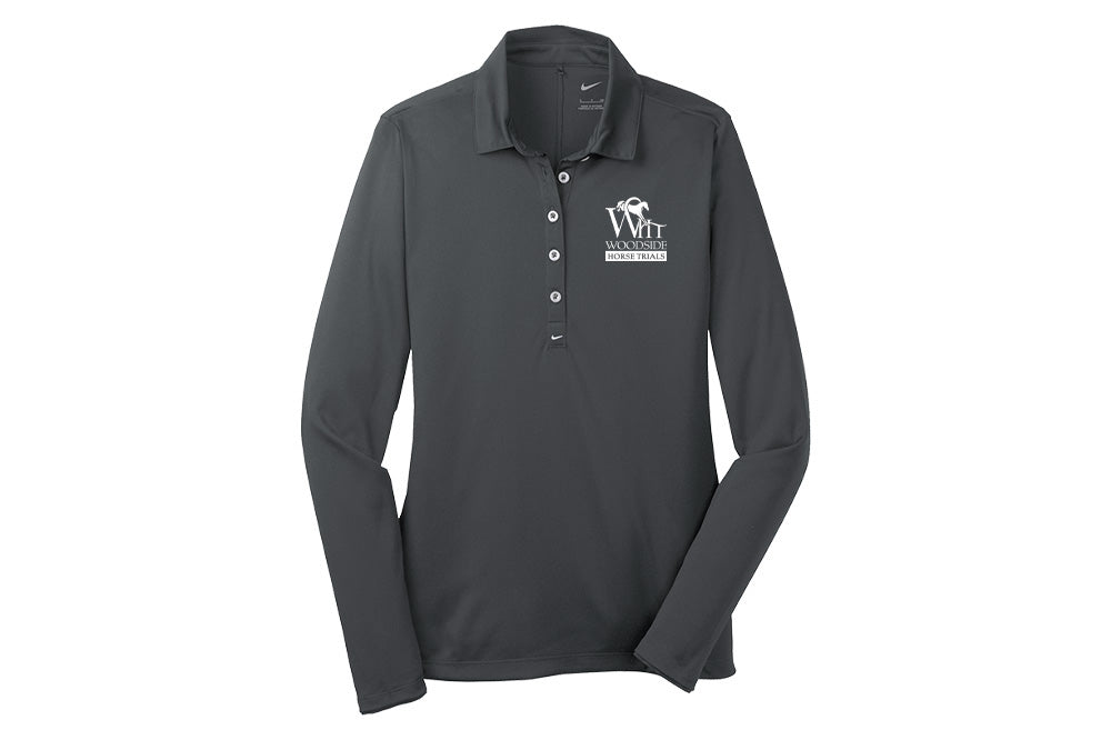 Woodside Women's Nike Tech Dri-FIT Long Sleeve Polo