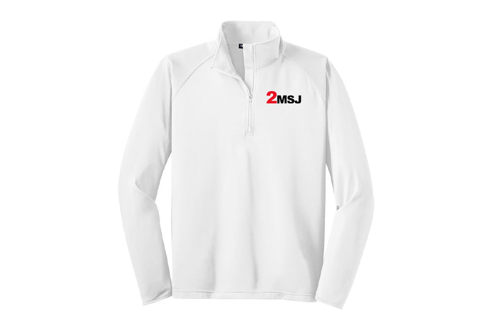 2 Mutch Men's Sport-Tek Sport-Wick Stretch 1/4 Zip Pullover