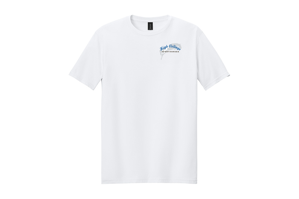 High Voltage Sporthorses Men's Softstyle T-Shirt