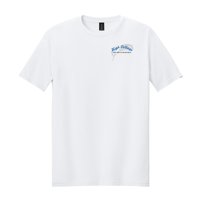 High Voltage Sporthorses Men's Softstyle T-Shirt
