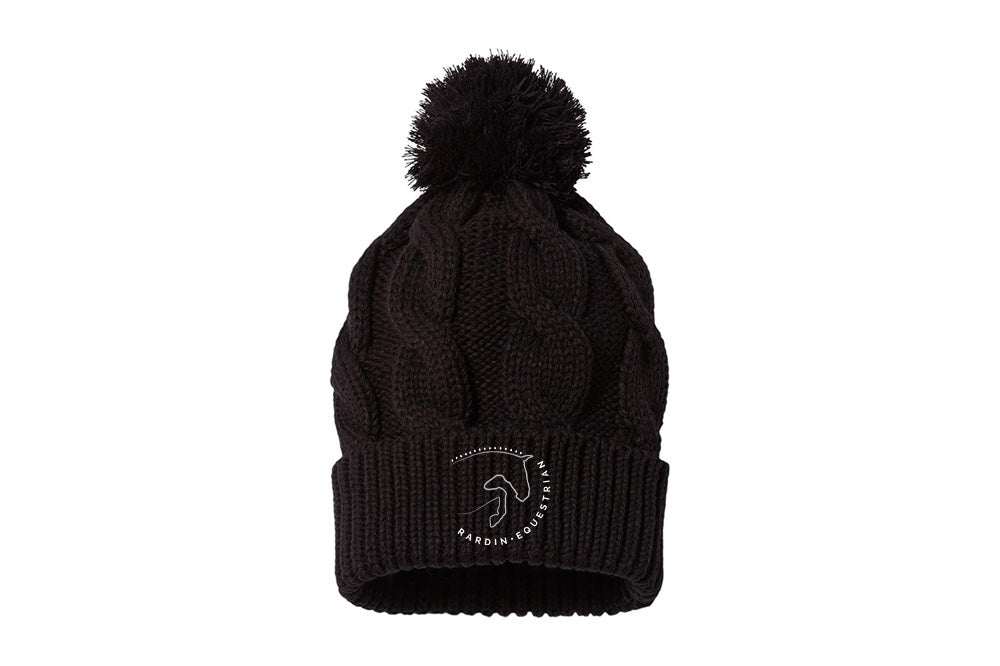 Rardin Equestrian Chunk Twist Cuffed Beanie