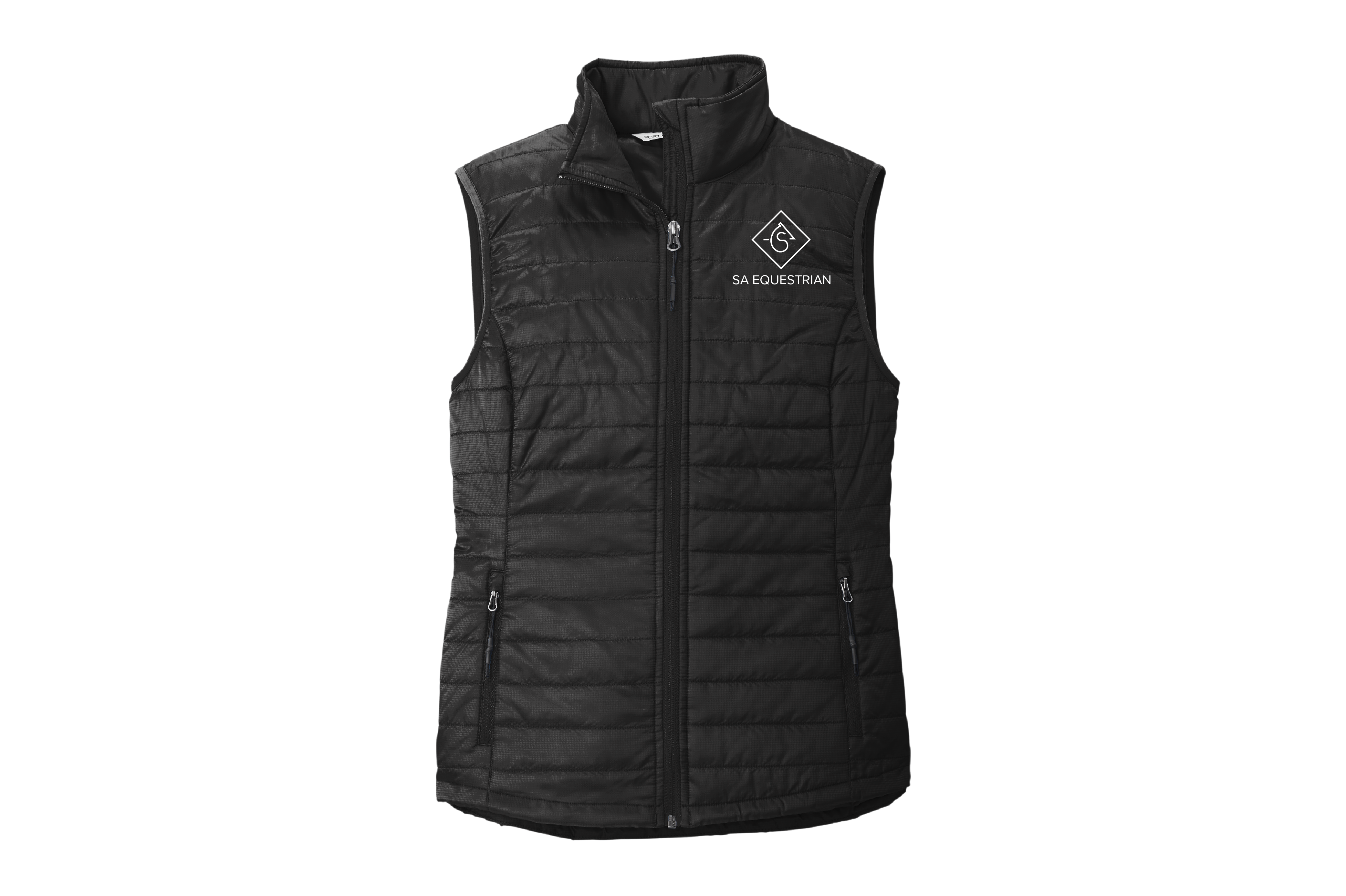 SA Equestrian Men's Port Authority Packable Puffy Vest