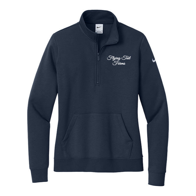 Flying Tail Farms Women's Nike Club Fleece Half-Zip