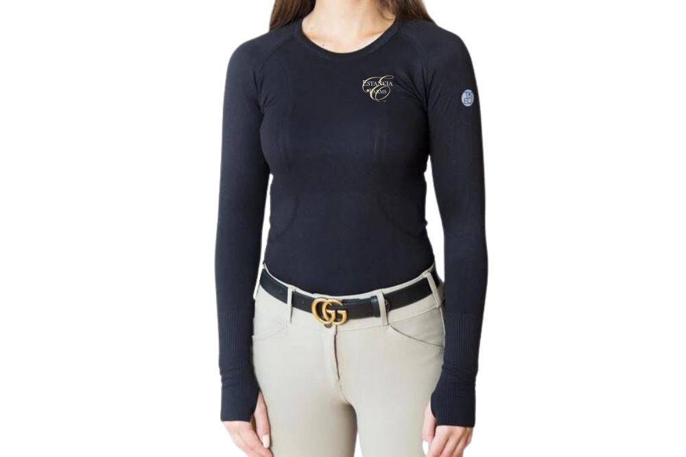 Estancia Farms Women's TKEQ 'Kennedy' Seamless Long Sleeve Shirt