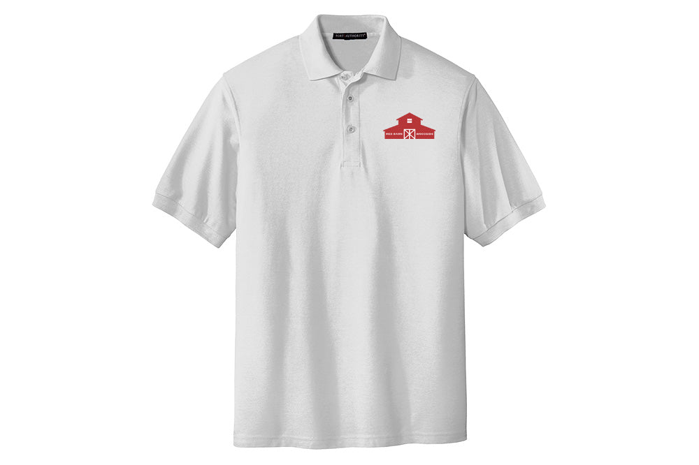 Red Barn IEA Men's Port Authority Short Sleeve Silk Touch Polo