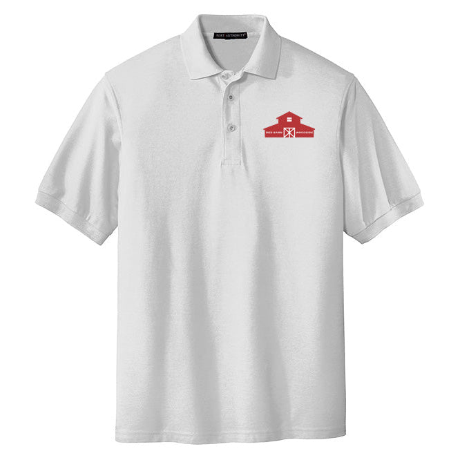 Red Barn IEA Men's Port Authority Short Sleeve Silk Touch Polo