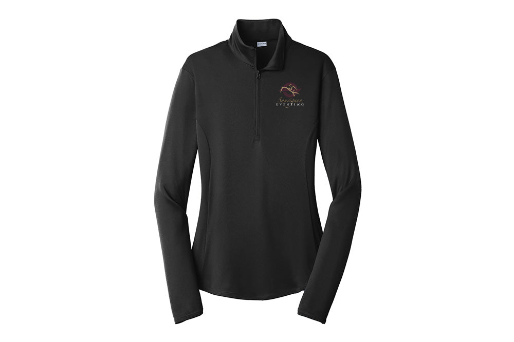 Sauvignon Eventing Women's Sport-Tek PosiCharge 1/4 Zip Sunshirt