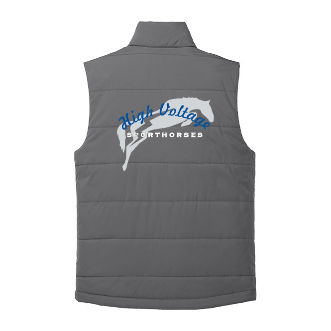 High Voltage Sporthorses Men's Port Authority Puffer Vest