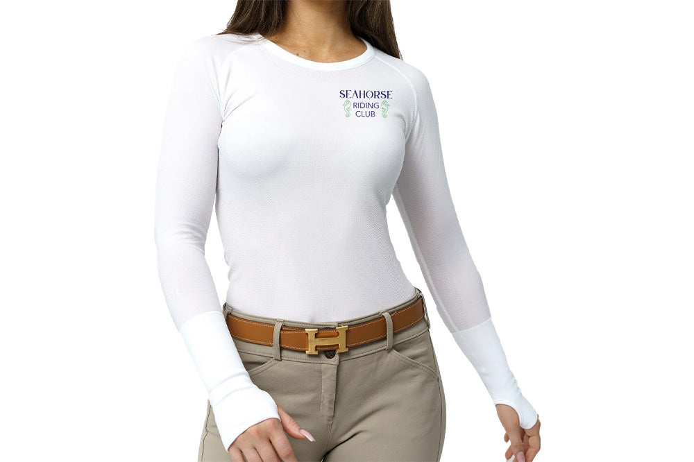 Seahorse Riding Club Women's TKEQ 'Kennedy' Seamless Long Sleeve Shirt
