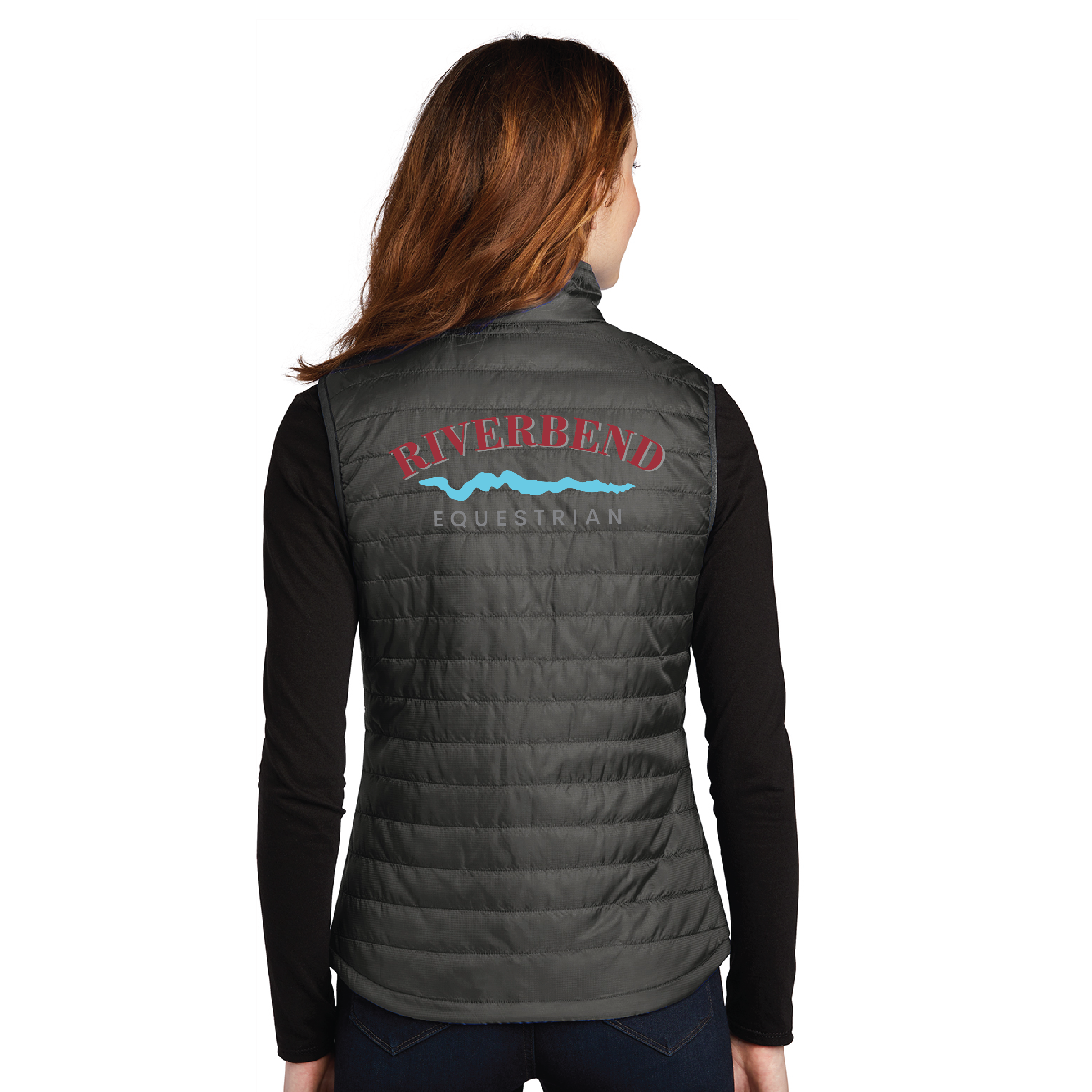 Riverbend Equestrian Women's Port Authority Packable Puffy Vest