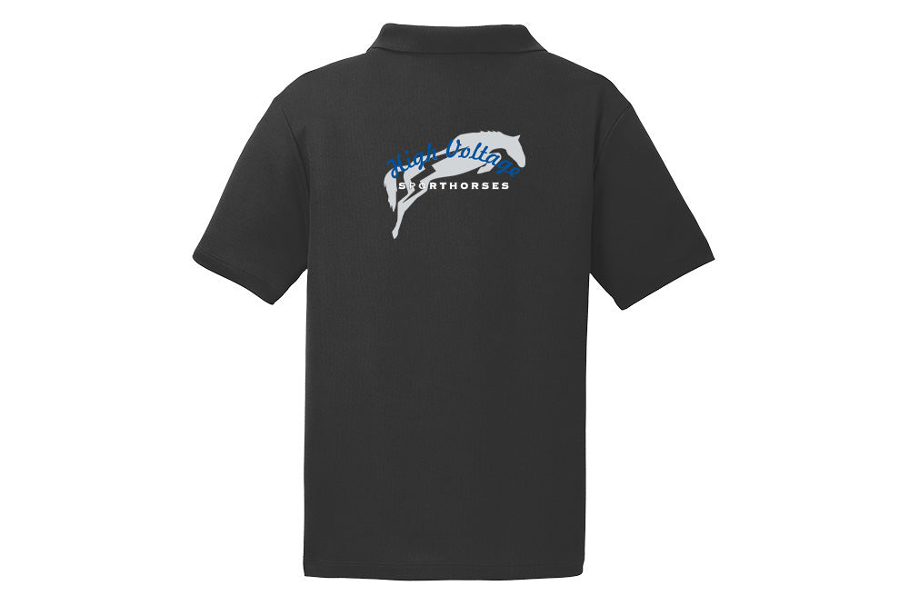 High Voltage Men's Sport-Tek PosiCharge Racer Mesh Polo