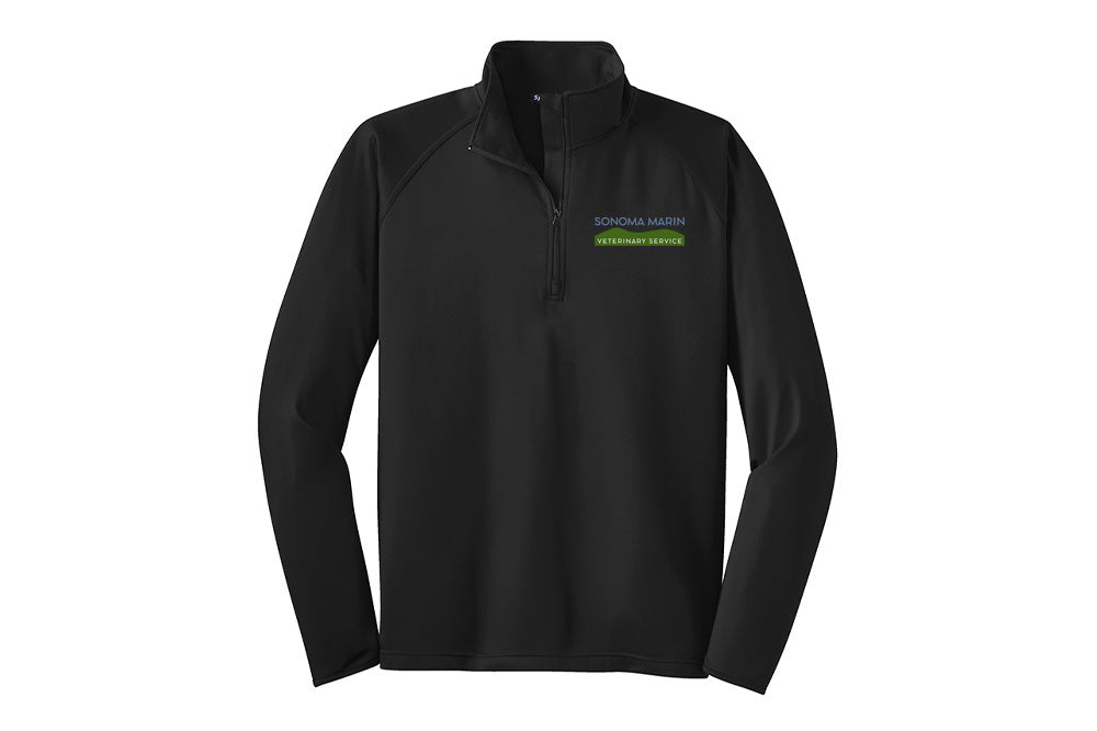 Sonoma Marin Vet Men's Sport-Tek Sport-Wick Stretch 1/4 Zip Pullover