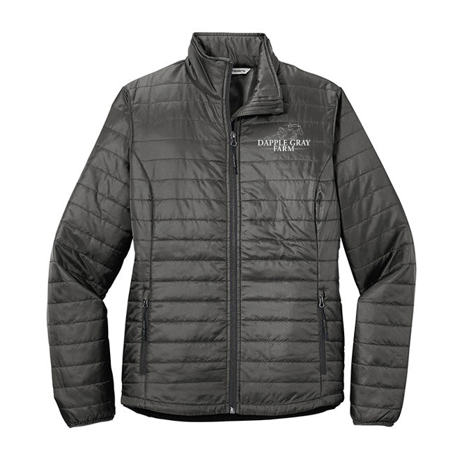 Dapple Gray Farm Women's Port Authority Packable Puffy Jacket
