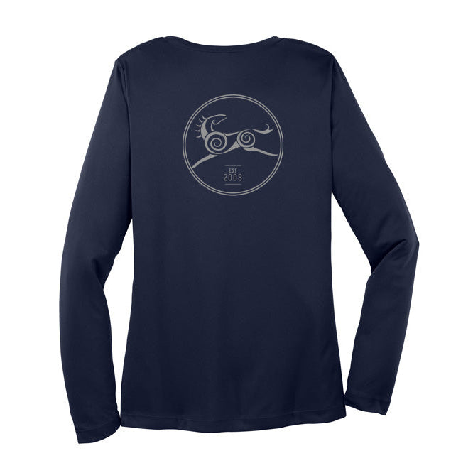 Sandhaven Women's Sport-Tek Long Sleeve Competitor V-Neck
