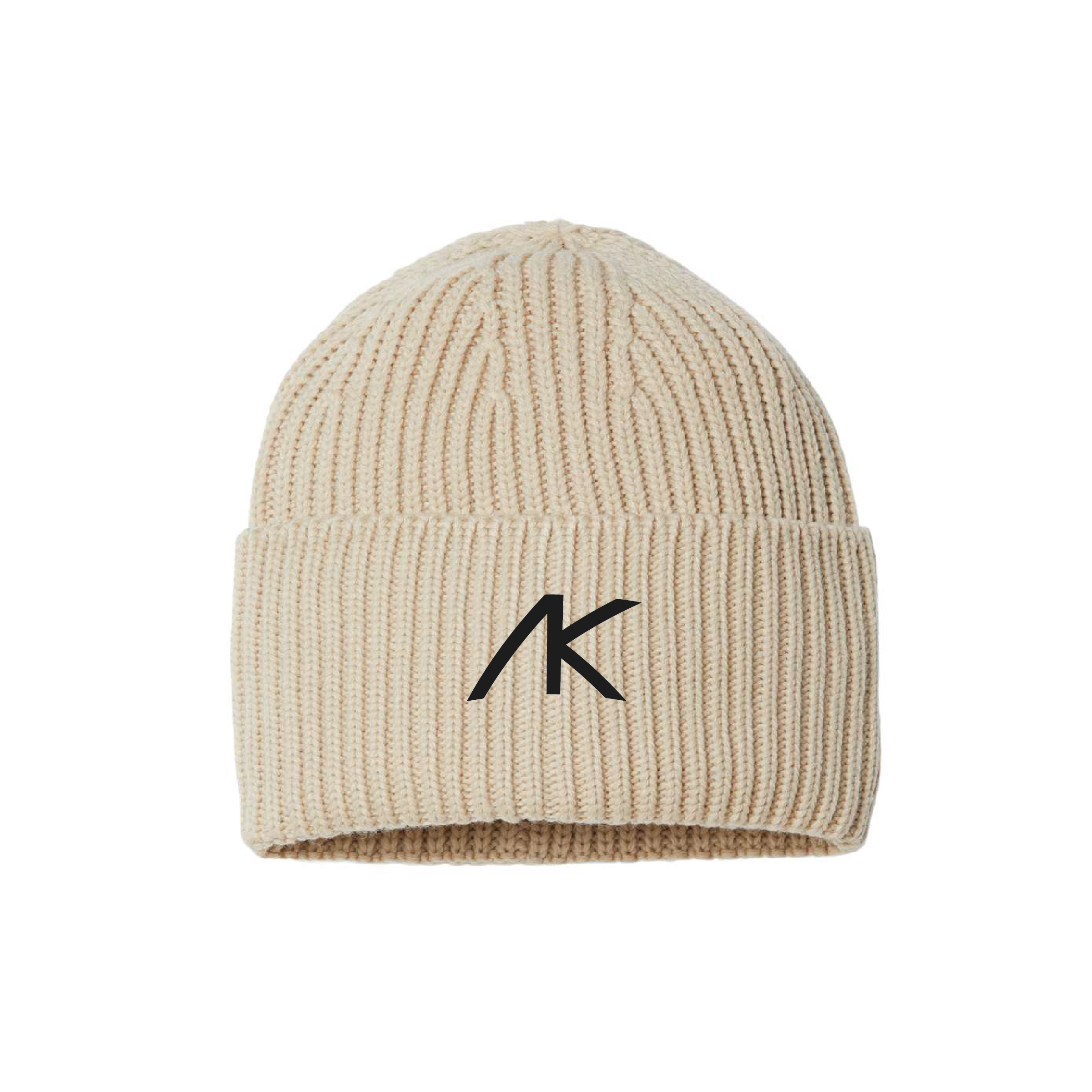 Angel Karolyi Chunky Rib Cuffed Beanie