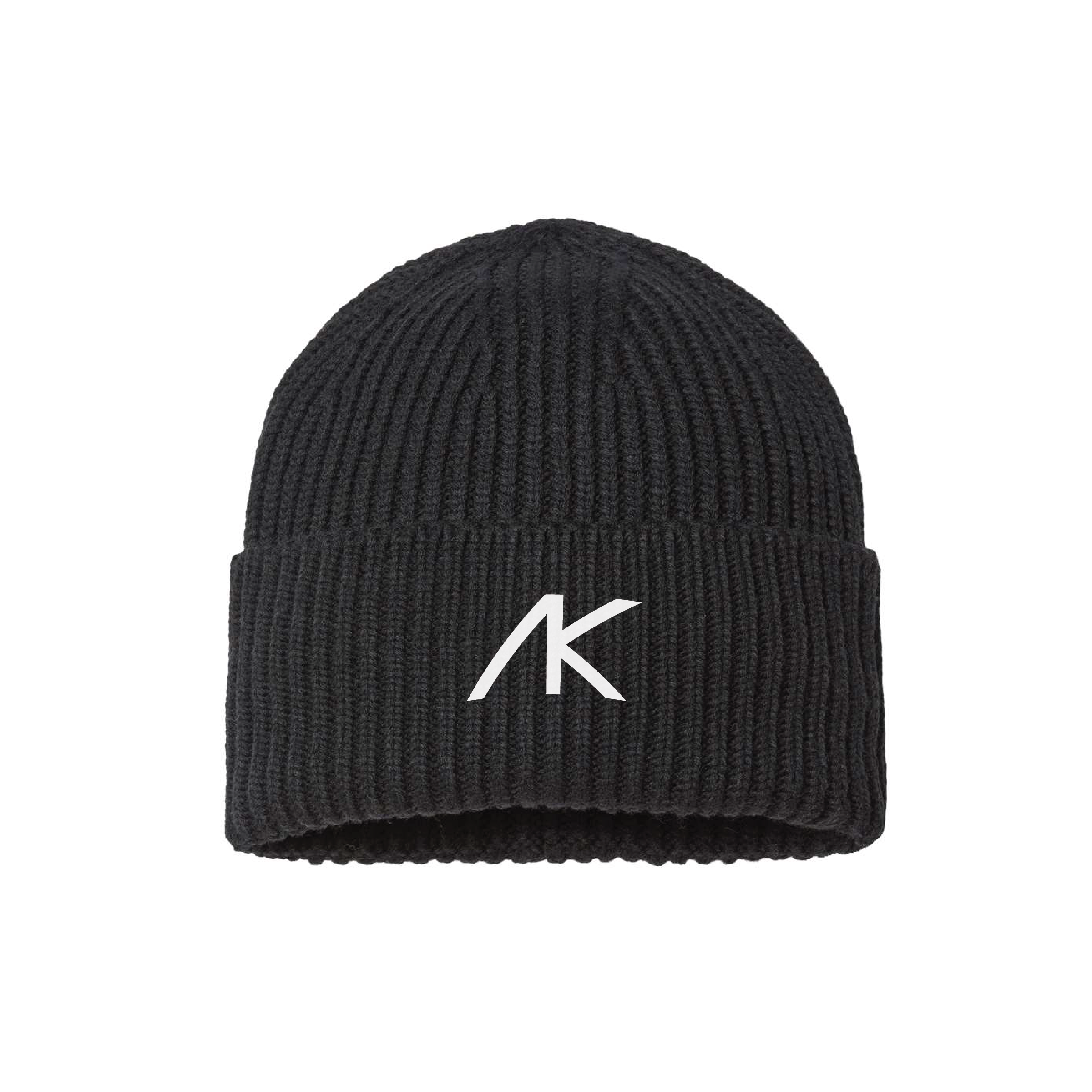 Angel Karolyi Chunky Rib Cuffed Beanie