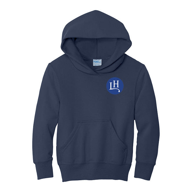 Leavitt Hill Youth Port & Company Pullover Hoodie