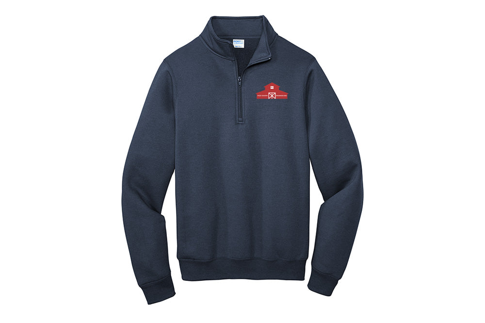 Red Barn IEA Men's Port & Company Fleece 1/4 Zip Pullover