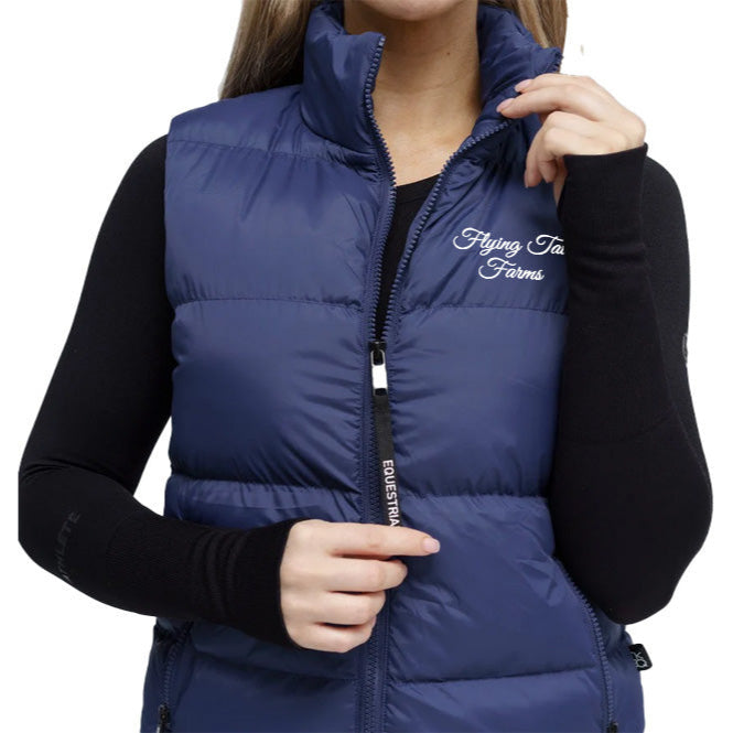 Flying Tail Farms Women's TKEQ Puffy Vest