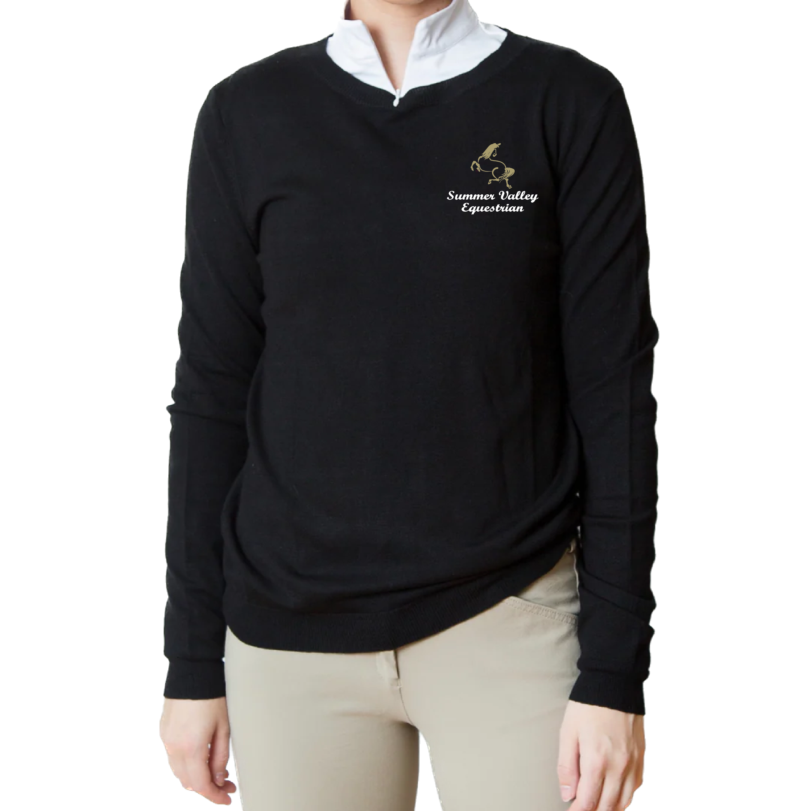 Summer Valley Women's TKEQ Essential Crewneck Sweater