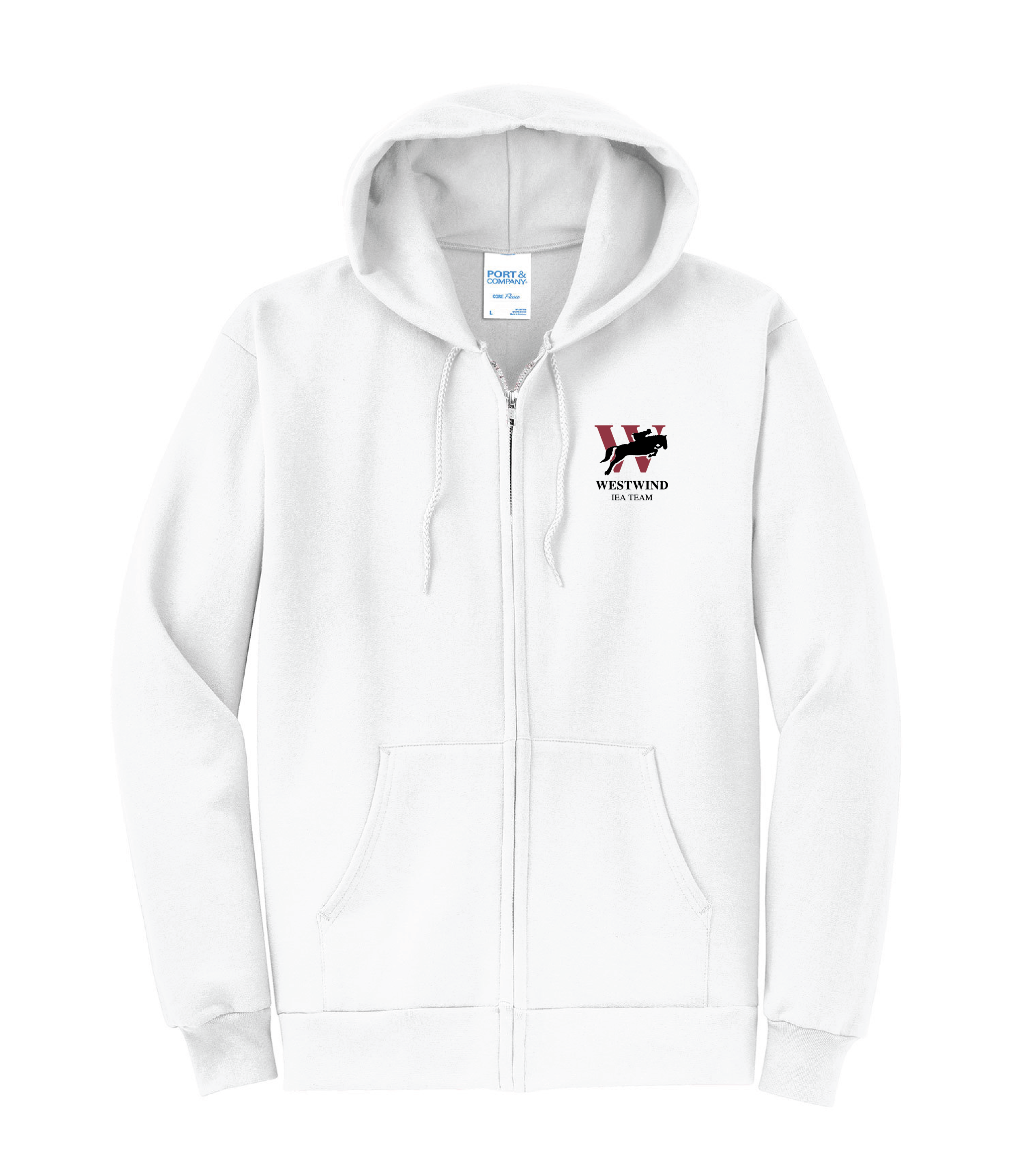 Westwind IEA Men's Port & Company Fleece Zip-Up Hoodie